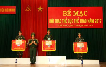 Bế mạc Hội thao thể dục thể thao BĐBP khu vực phía Bắc năm 2017