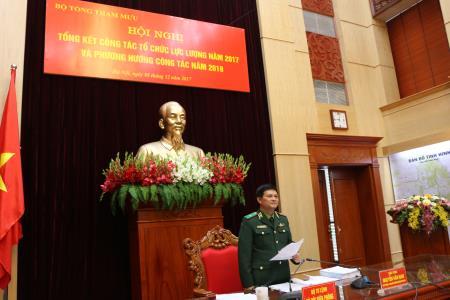 Tổng kết công tác tổ chức lực lượng năm 2017 và phương hướng công tác năm 2018