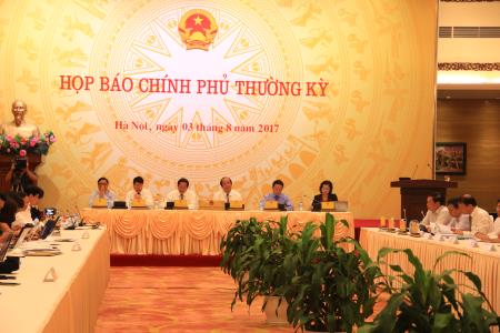 Chính phủ đặt mục tiêu tăng trưởng năm 2017 là 6,7%