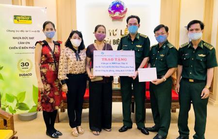 Tiếp sức cùng BĐBP trong phòng, chống dịch Covid-19