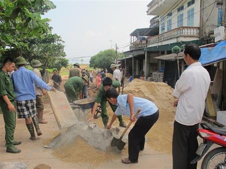 Khánh thành đoạn đường dân sinh xã đảo Vĩnh Thực