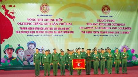 Học viện Biên phòng giành giải Ba "Hội thi Olympic tiếng Anh toàn quân" lần thứ hai năm 2019