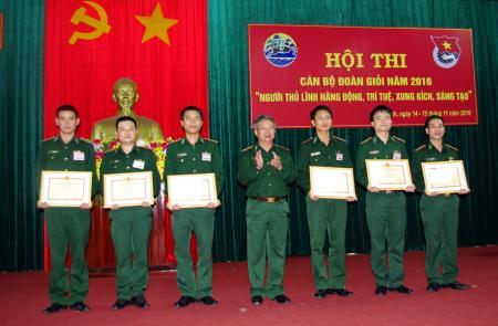 BĐBP Bình Định thi cán bộ Đoàn giỏi năm 2016