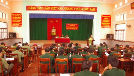 Công an, Quân sự, BĐBP Đăk Nông phối hợp thực hiện Nghị định 77 của Chính phủ