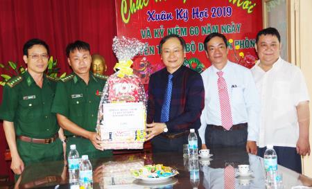 Lãnh đạo tỉnh Khánh Hòa thăm, chúc tết các đơn vị Biên phòng trên địa bàn tỉnh