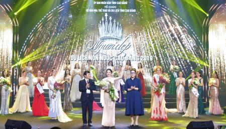 Nông Thị Thiêng đăng quang “Người đẹp Du lịch non nước Cao Bằng 2019”