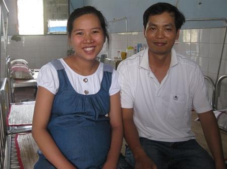 Niềm vui đến với đôi vợ chồng hiếm muộn