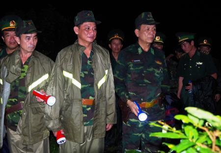 BĐBP Cà Mau luyện tập chuyển trạng thái sẵn sàng chiến đấu