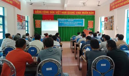 Tập huấn công tác phòng, chống thiên tai và tìm kiếm cứu nạn năm 2019