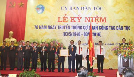 Kỷ niệm 70 năm Ngày truyền thống Cơ quan công tác dân tộc