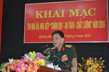 BĐBP Quảng Bình: Tham gia thi “Nhà ăn, nhà bếp chính quy-an toàn-chất lượng” toàn quân