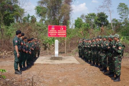 BĐBP Kon Tum tuần tra song phương với lực lượng bảo vệ biên giới tỉnh Rattanakiri