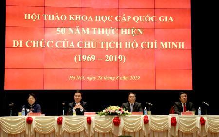 Những giá trị lịch sử to lớn trong Di chúc của Chủ tịch Hồ Chí Minh