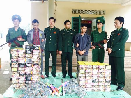 Bắt vụ vận chuyển pháo lậu lớn nhất từ đầu năm đến nay trên địa bàn tỉnh Quảng Bình