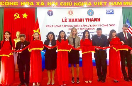 Khánh thành Văn phòng đáp ứng khẩn cấp sự kiện y tế công cộng khu vực Tây Nguyên