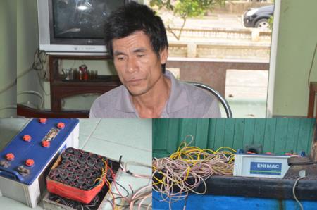 Xử phạt tàu cá dùng kích điện khai thác thủy sản trái phép