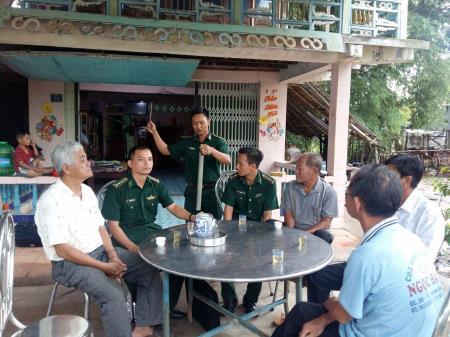 Hiệu quả từ mô hình “Tiếng kẻng vùng biên”