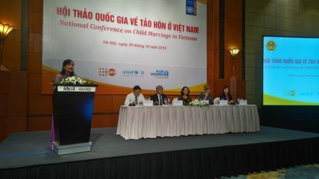 Hội thảo quốc gia về tình trạng tảo hôn ở Việt Nam