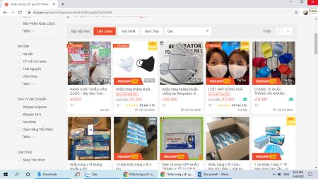 Gỡ bỏ gần 9.000 gian hàng lợi dụng dịch Covid-19 tăng giá