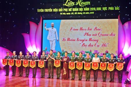 Khai mạc Liên hoan Tuyên truyền viên giỏi Phụ nữ Quân đội năm 2019