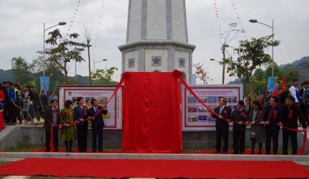 Khánh thành công trình thanh niên "Cột cờ Lũng Pô - Nơi con sông Hồng chảy vào đất Việt"