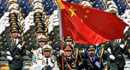 Lính Trung Quốc tập "tới kiệt sức" để chuẩn bị cho lễ duyệt binh ở Nga