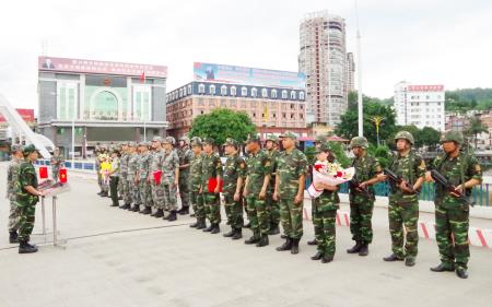 BĐBP Lào Cai và BĐBP khu Mông Tự tổng kết công tác tuần tra song phương