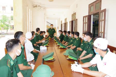 BĐBP Quảng Nam triển khai lực lượng tiếp nhận khu cách ly