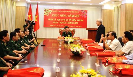 Gặp mặt, chúc Tết cán bộ cao cấp BĐBP đã nghỉ hưu khu vực phía Nam