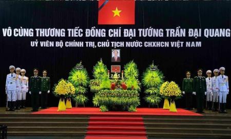 Tổ chức trọng thể Lễ viếng Chủ tịch nước Trần Đại Quang