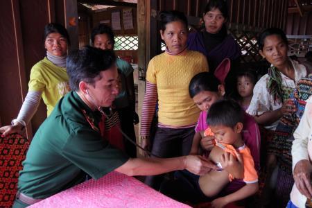 Vang mãi bài ca thắm tình hữu nghị trên vùng ngã ba Đông Dương