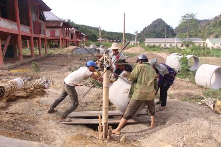 21 hộ dân thuộc tộc người Đan Lai di dời đến nơi ở mới