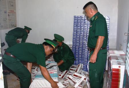 Tăng cường chống buôn lậu thuốc lá trên biên giới