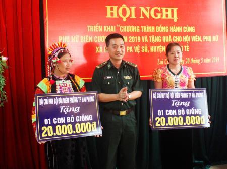 Triển khai chương trình "Đồng hành cùng phụ nữ biên cương" tại địa bàn biên giới tỉnh Lai Châu