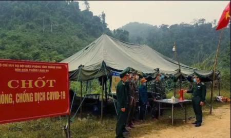Chặn dịch trên biên giới Việt - Lào