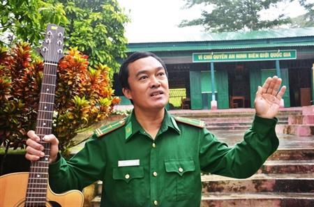 "Nghệ sĩ" của đồn Biên phòng