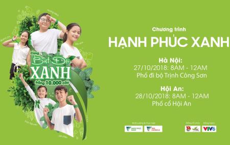 Phấn đấu mỗi năm trồng ít nhất 10.000 cây xanh tại Việt Nam