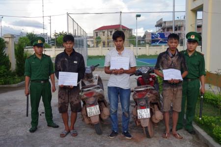 Bắt nhóm đối tượng tiêu thụ xe máy trộm cắp liên tỉnh