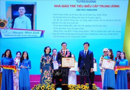 Vinh danh 75 nhà giáo trẻ tiêu biểu toàn quốc