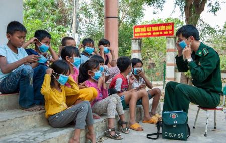 BĐBP Đắk Lắk chủ động phòng, chống dịch viêm phổi cấp do virus Corona