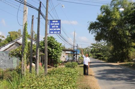 "Ánh sáng an ninh" góp phần mang lại cuộc sống bình yên ở Mỹ Long Bắc