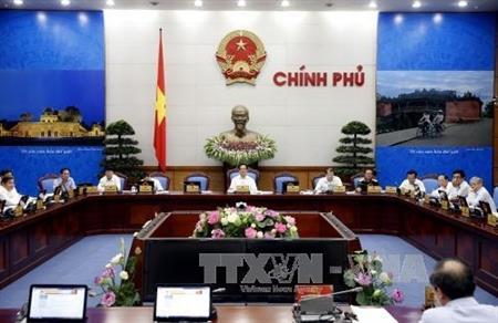 Nghị quyết phiên họp Chính phủ thường kỳ tháng 7-2015