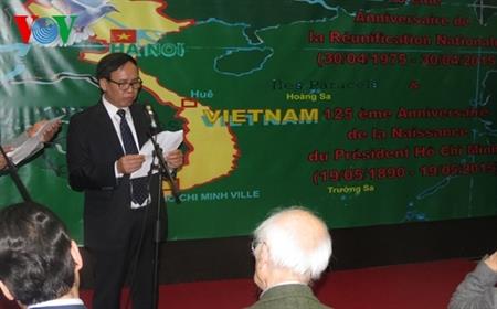 Hoạt động kỷ niệm 125 năm Ngày sinh Bác Hồ tại Pháp