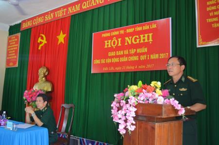 BĐBP Đăk Lăk: Tiếp tục nâng cao hiệu quả công tác vận động quần chúng