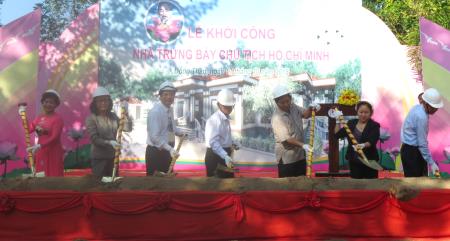 Khởi công xây dựng Nhà trưng bày Chủ tịch Hồ Chí Minh