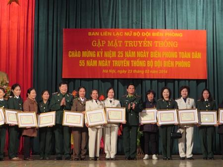 Ban liên lạc Nữ BĐBP tổ chức gặp mặt truyền thống