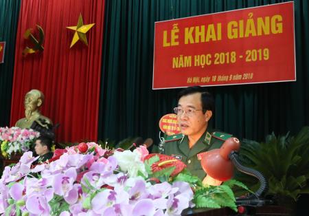 Trường Trung cấp 24 Biên phòng khai giảng năm học mới