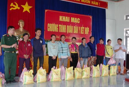 Chương trình quân-dân y kết hợp tại xã biên giới tỉnh Kon Tum