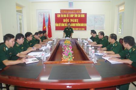 BĐBP Cao Bằng tổng kết Phong trào thi đua quyết thắng Cụm thi đua số 2