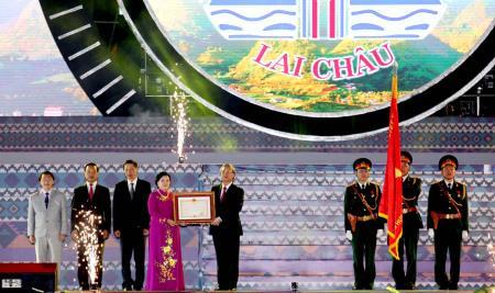 Kỷ niệm 110 năm thành lập tỉnh Lai Châu và đón nhận Huân chương Độc lập hạng Nhất